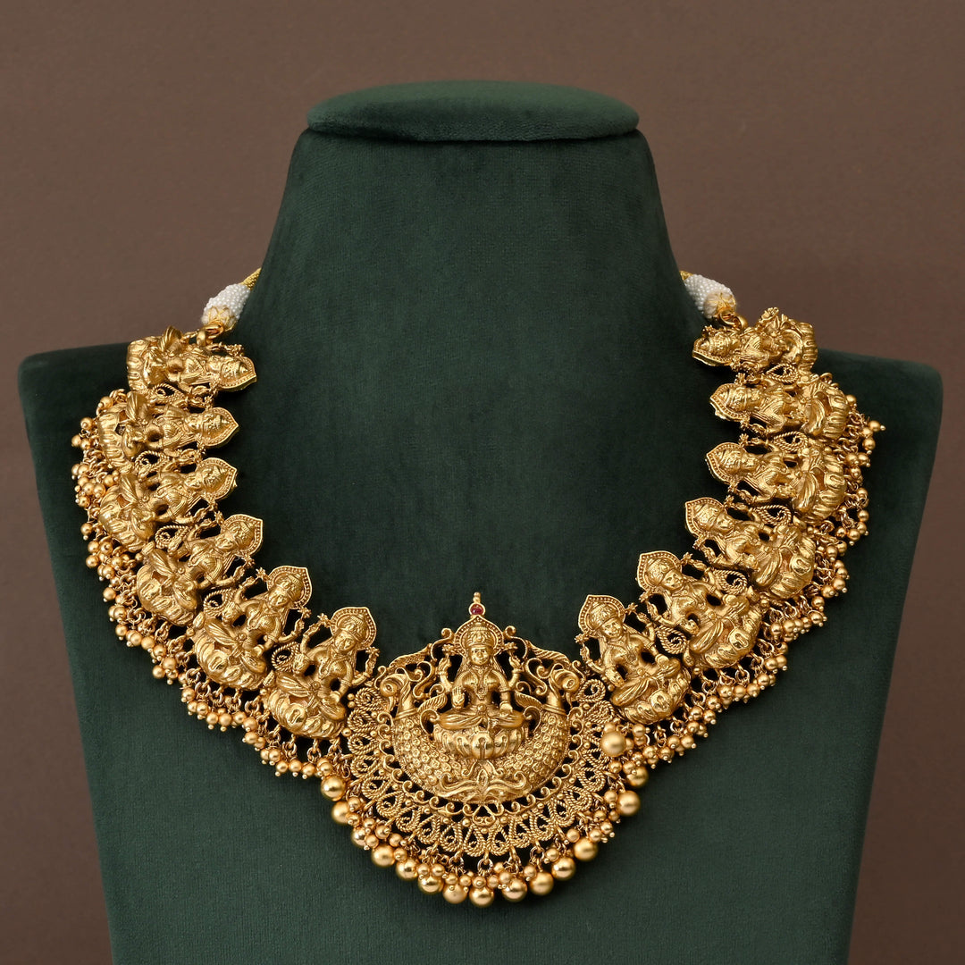 Temple Necklace Set