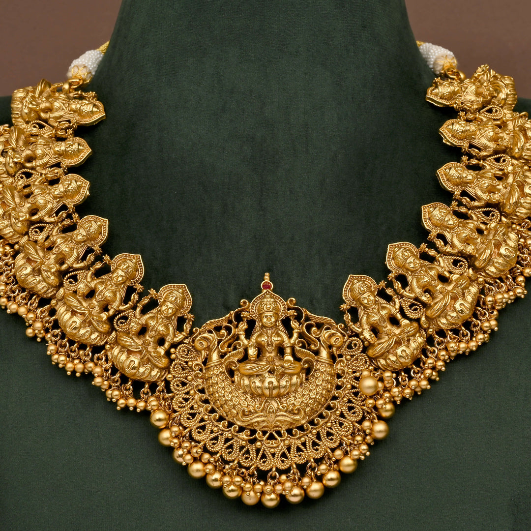 Temple Necklace Set