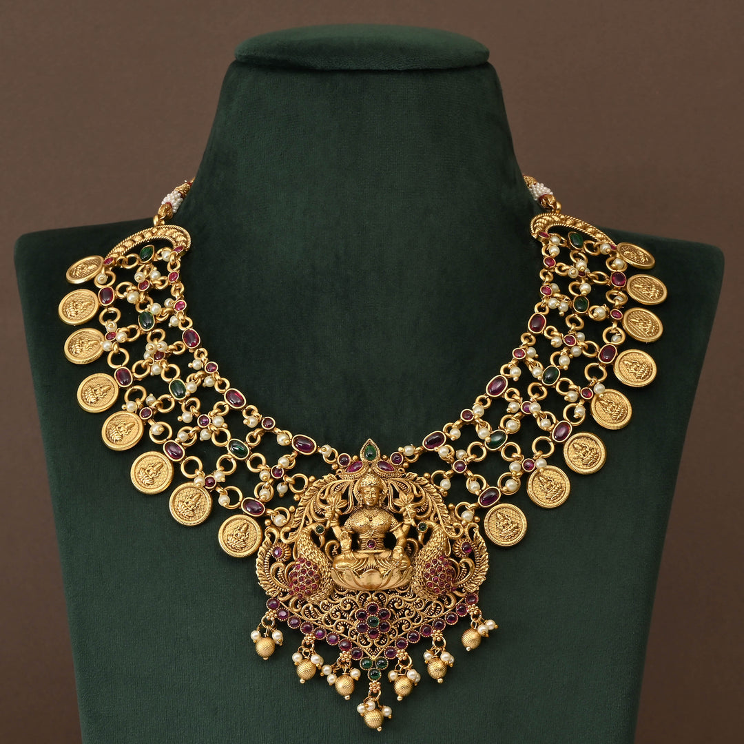 Temple Necklace Set