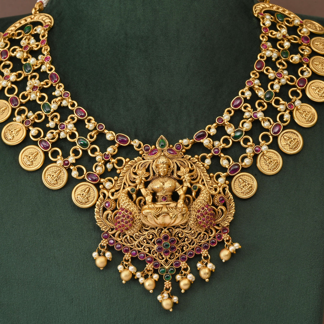 Temple Necklace Set