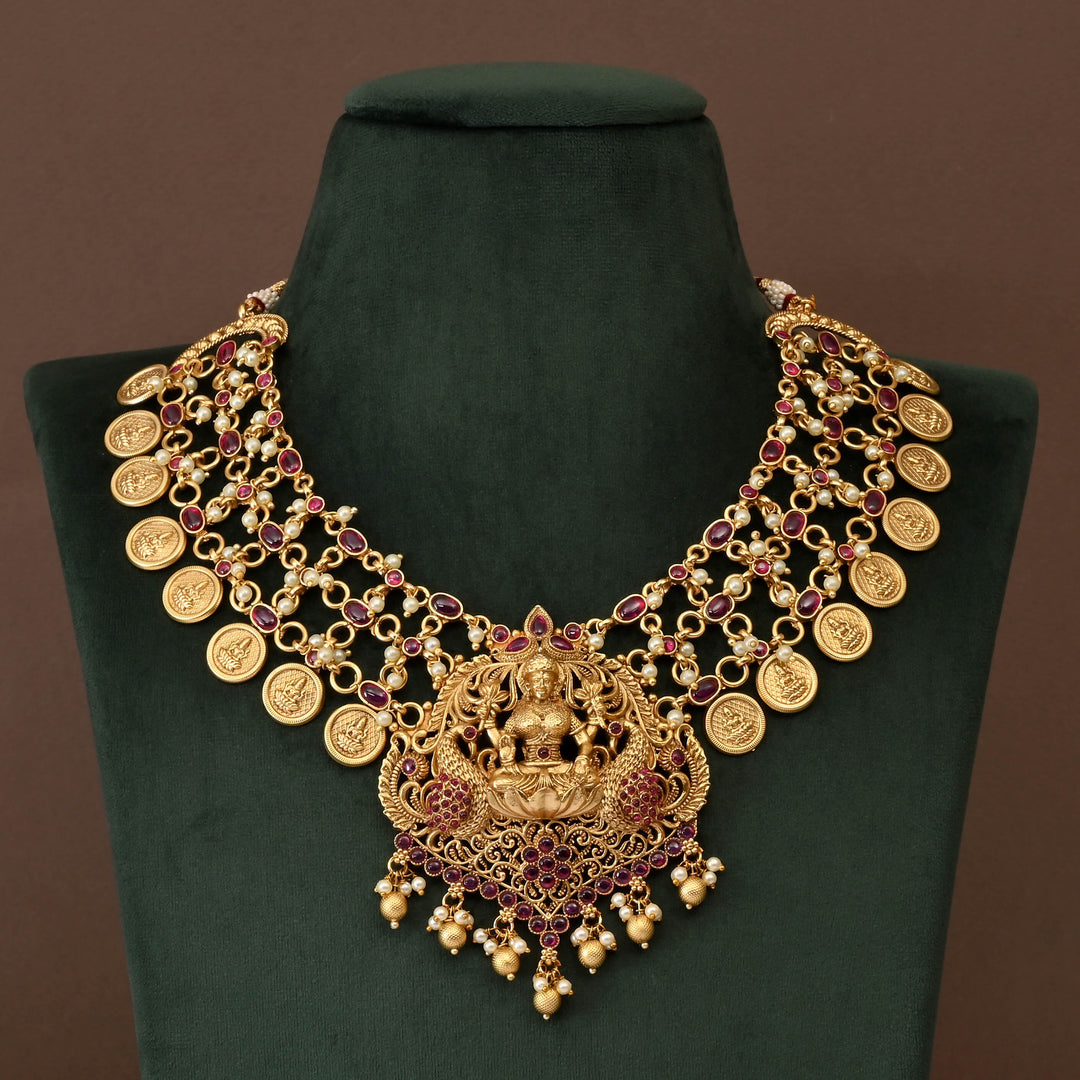 Temple Necklace Set