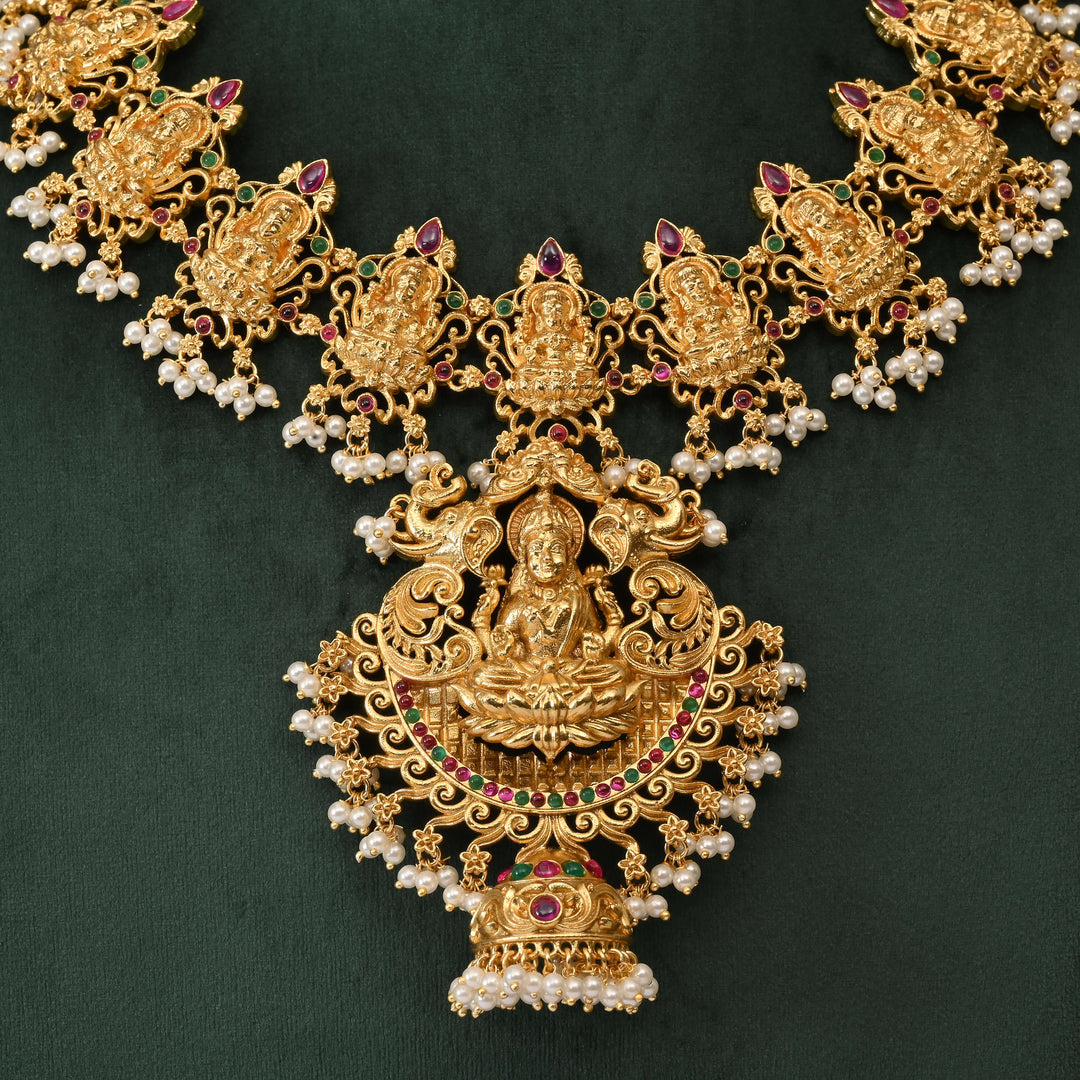 Temple Necklace Set