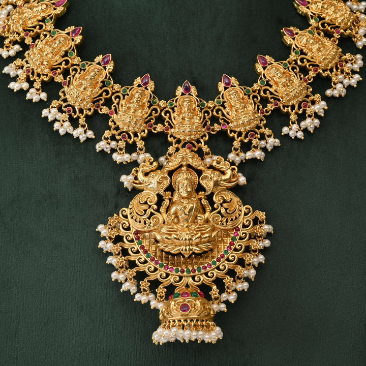 Temple Necklace Set