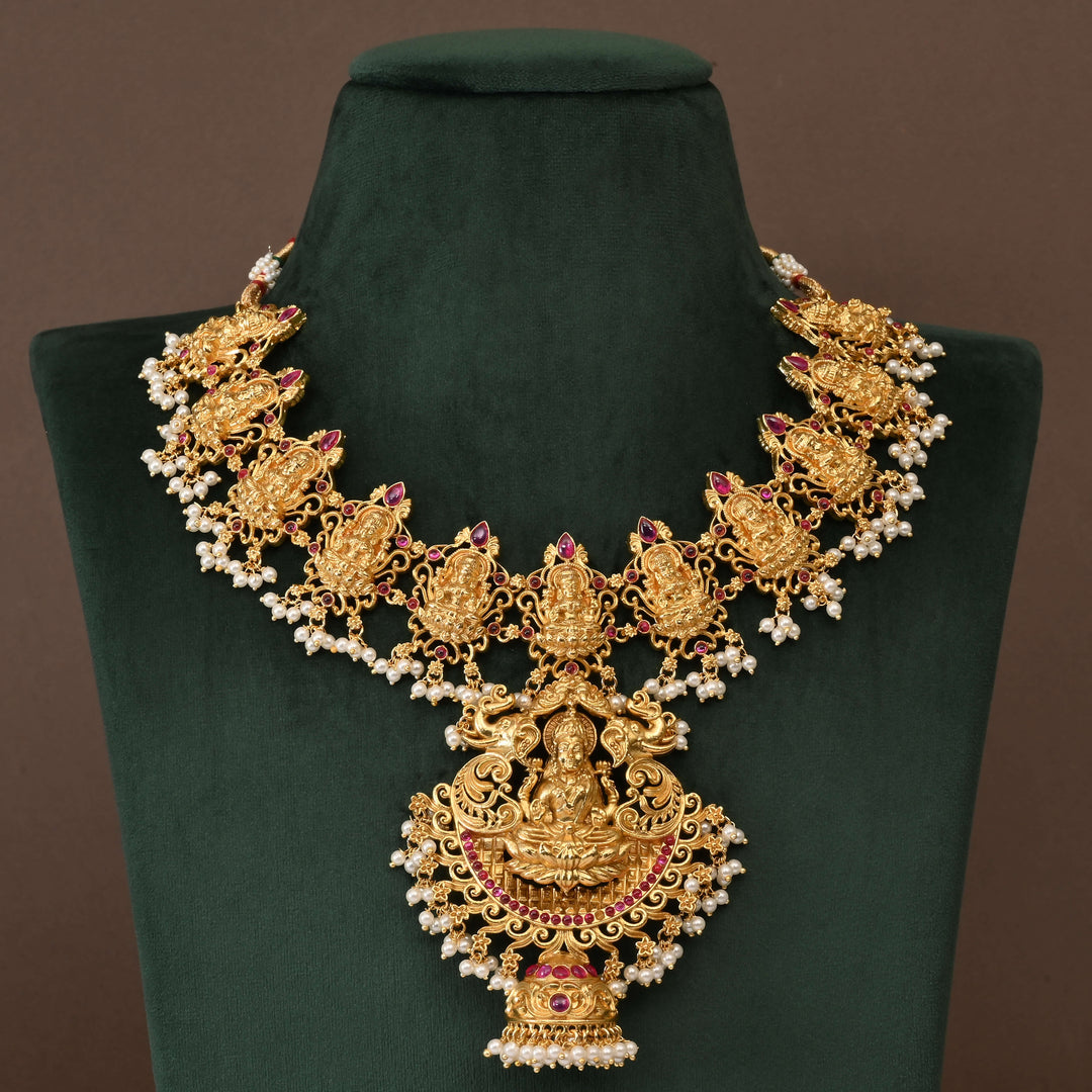 Temple Necklace Set