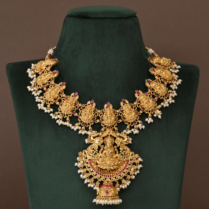 Temple Necklace Set