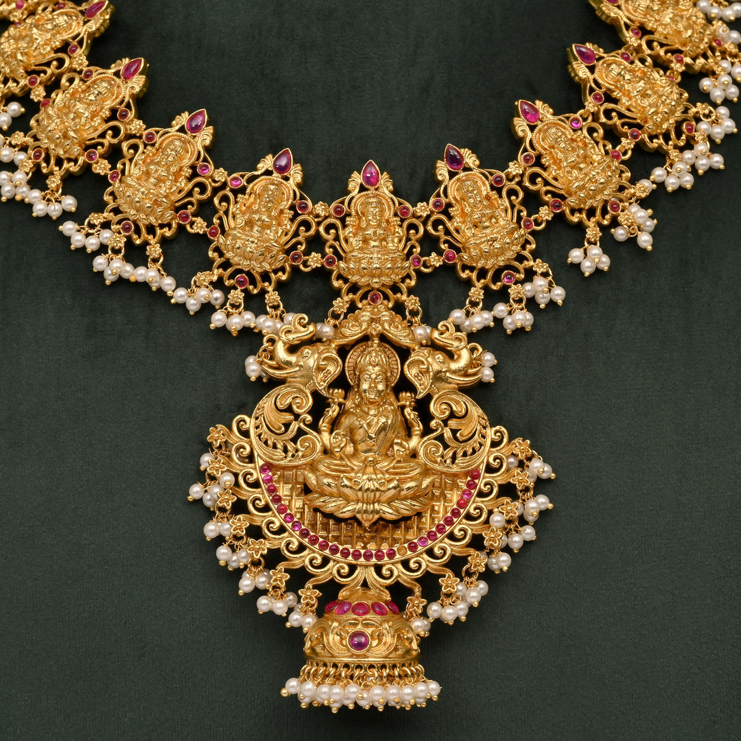 Temple Necklace Set
