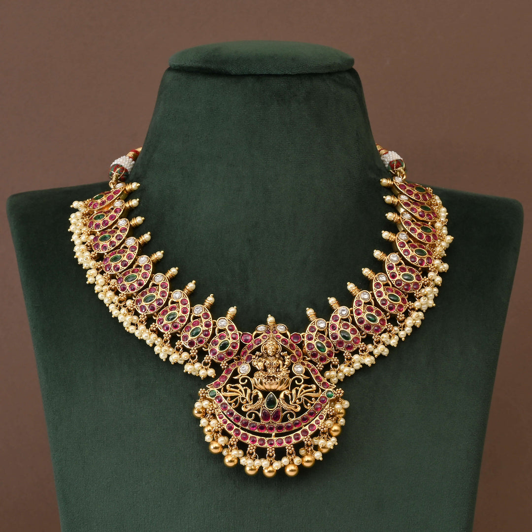 Temple Necklace Set