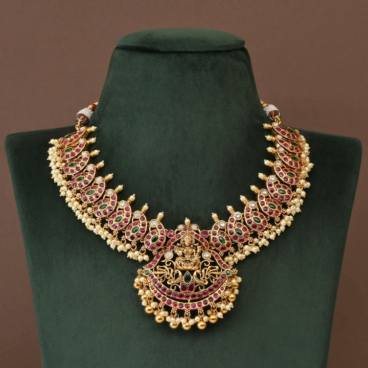 Temple Necklace Set