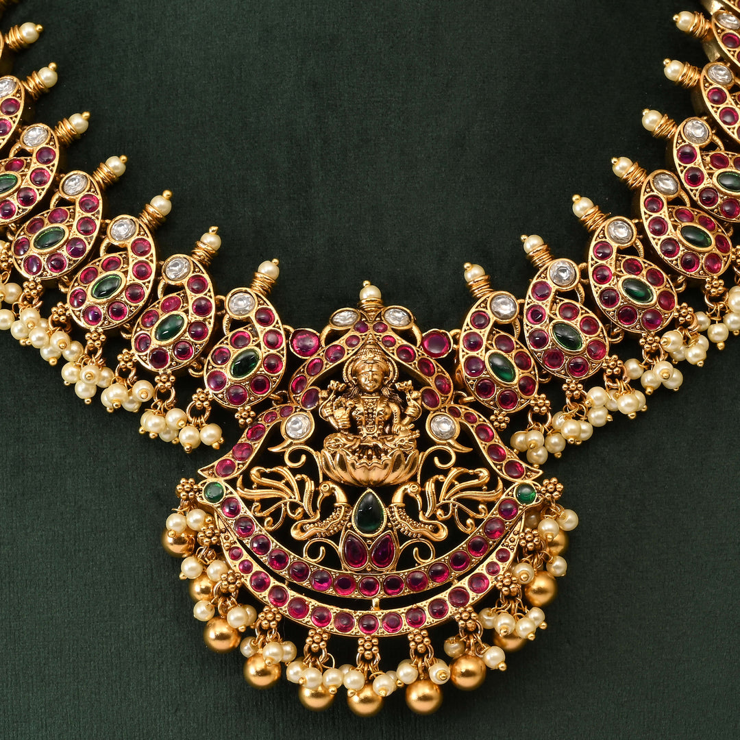 Temple Necklace Set