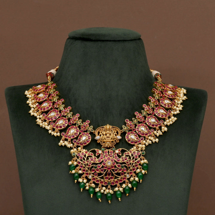 Temple Necklace Set