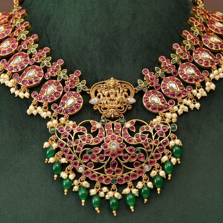 Temple Necklace Set