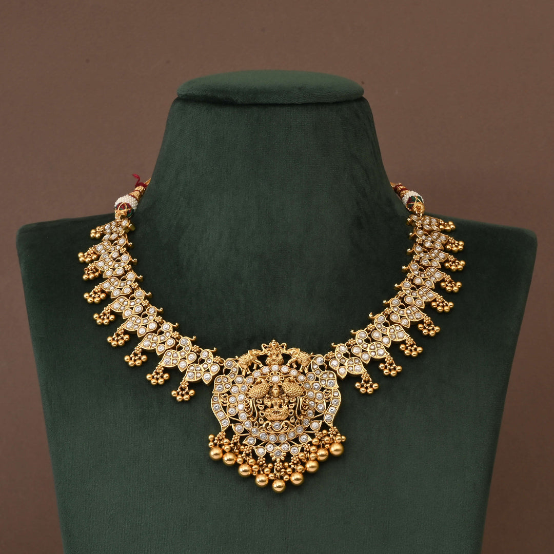 Temple Necklace Set