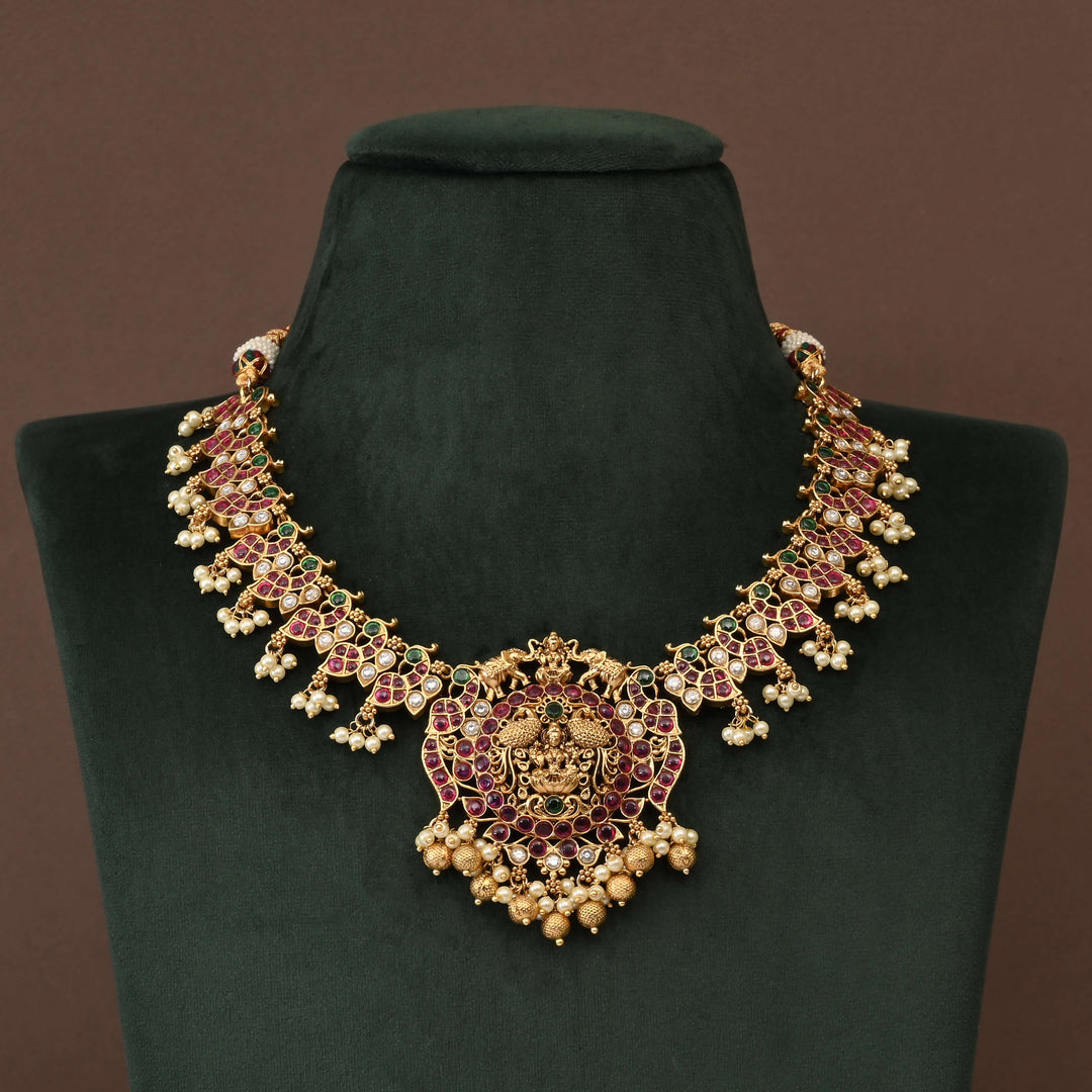 Temple Necklace Set