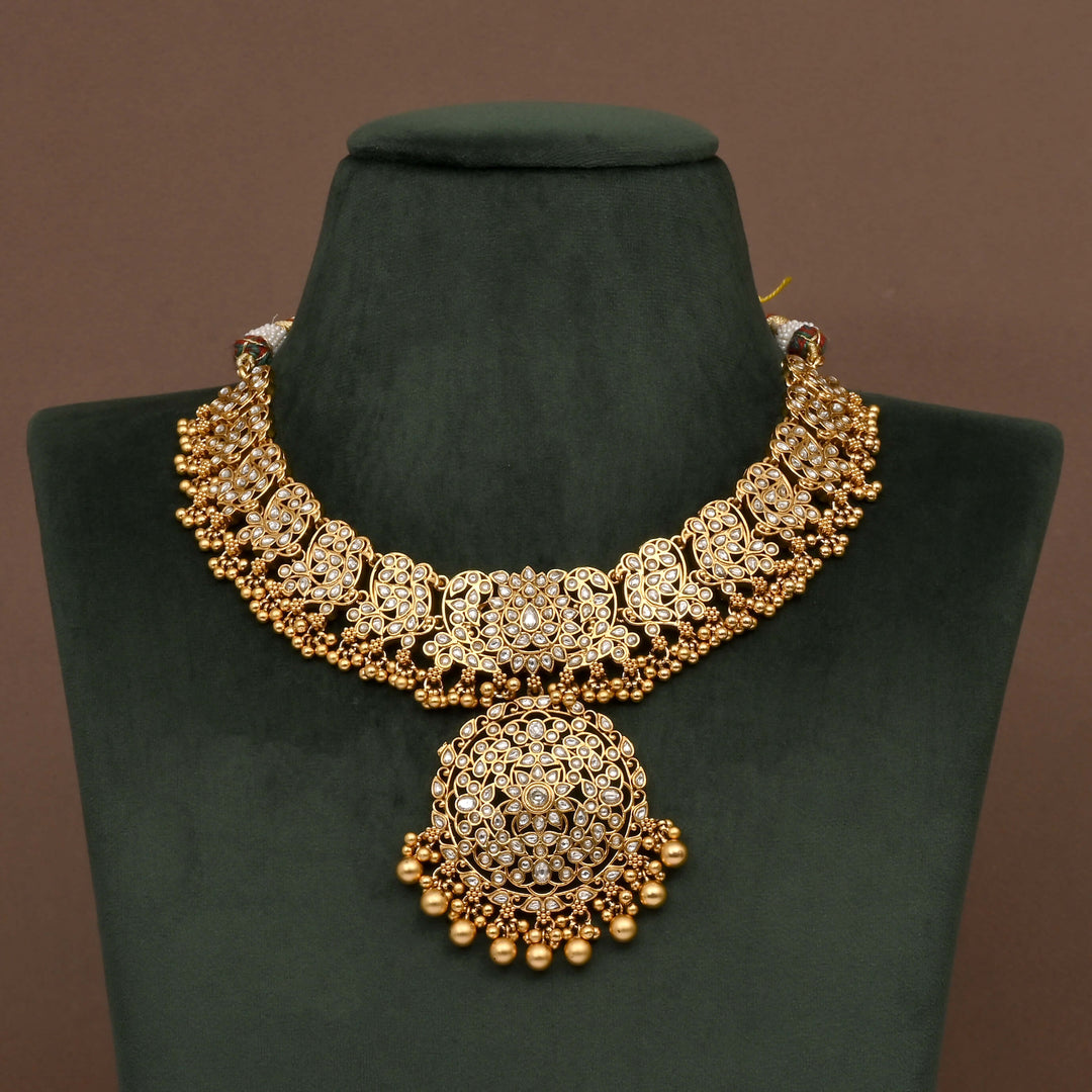 Temple Necklace Set