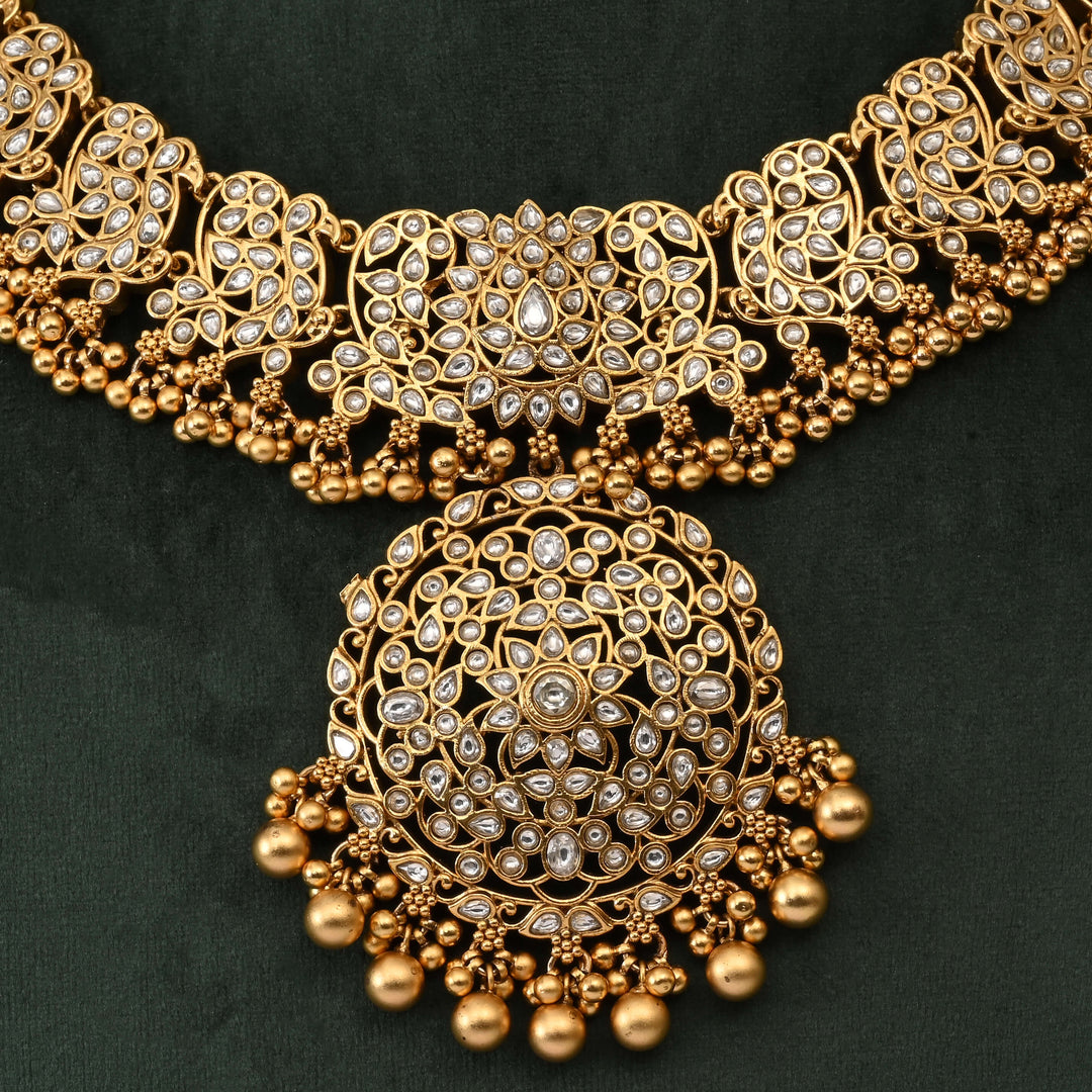 Temple Necklace Set