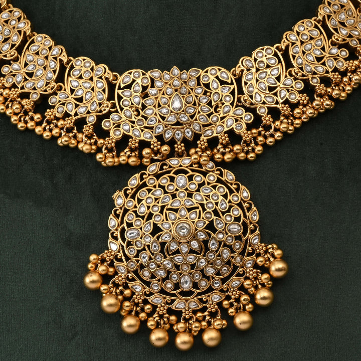 Temple Necklace Set