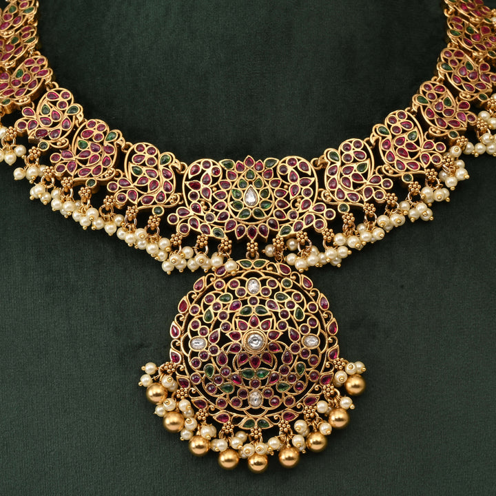 Temple Necklace Set
