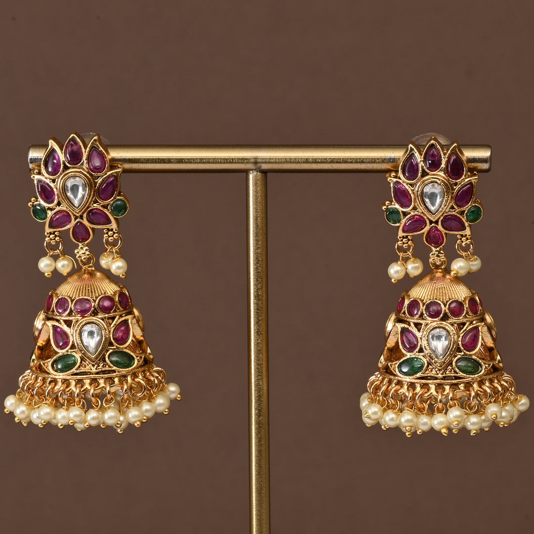 Temple Necklace Set