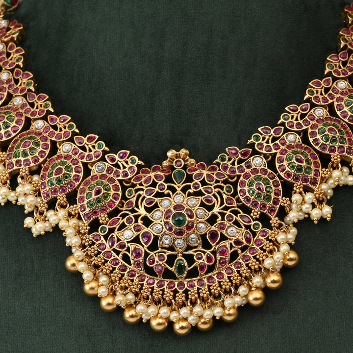 Temple Necklace Set
