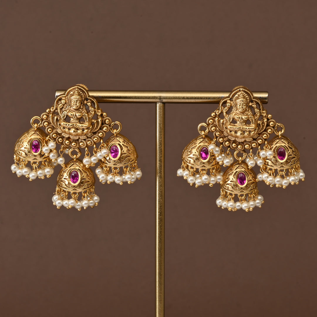 Temple Necklace Set