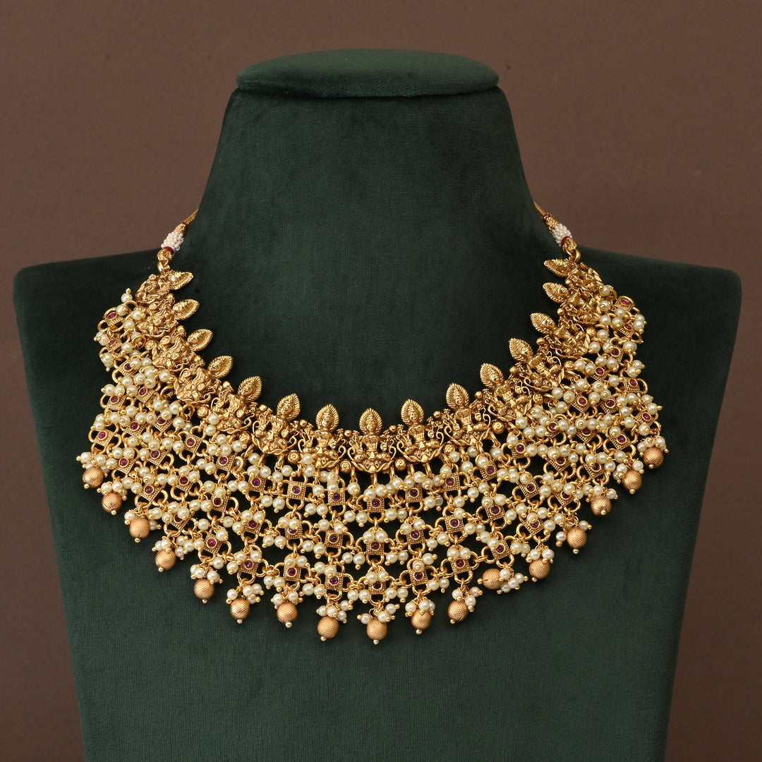 Temple Necklace Set