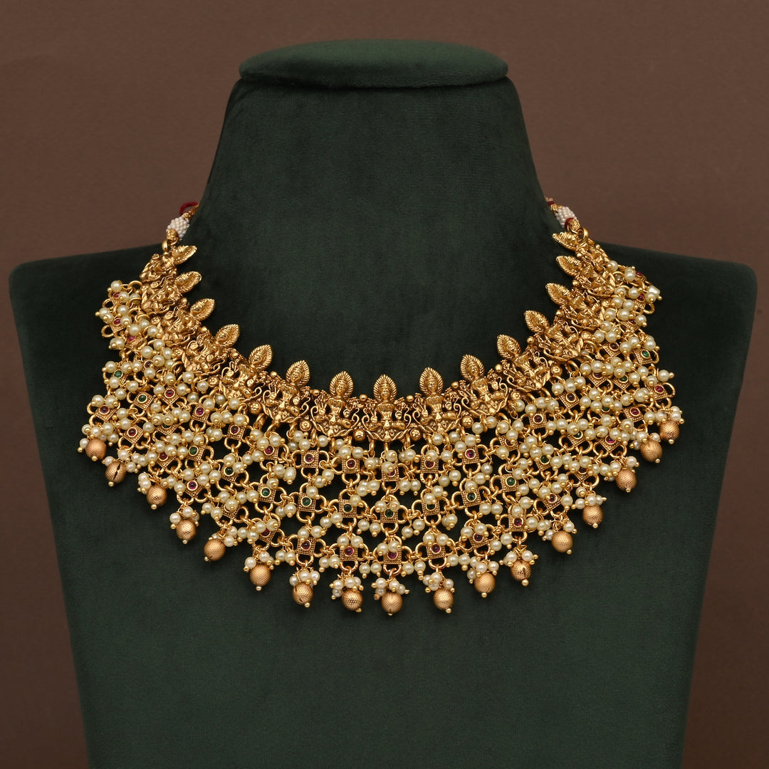 Temple Necklace Set