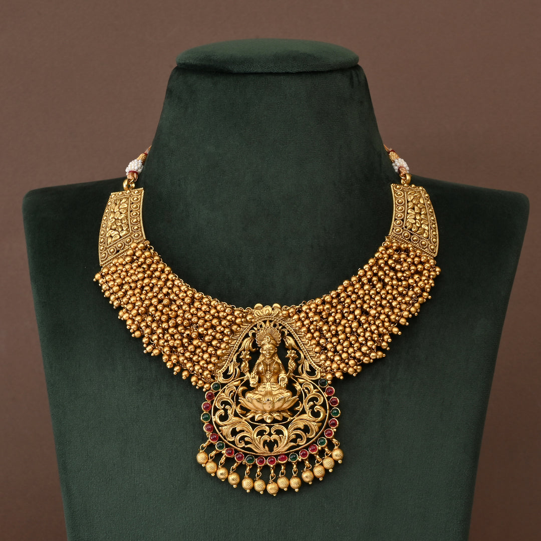 Temple Necklace Set