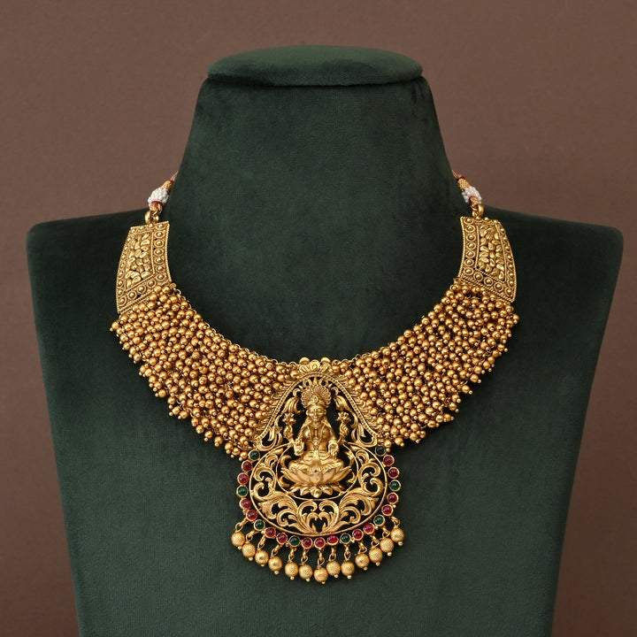 Temple Necklace Set