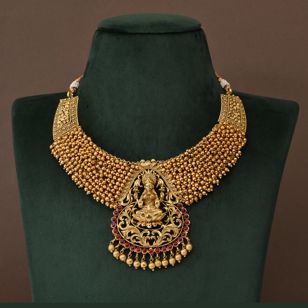 Temple Necklace Set