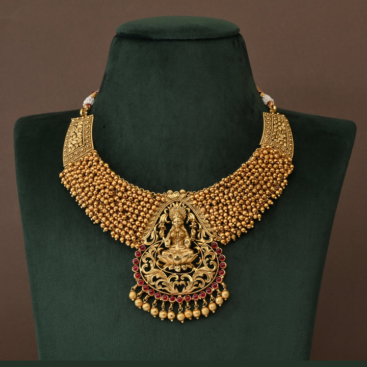 Temple Necklace Set