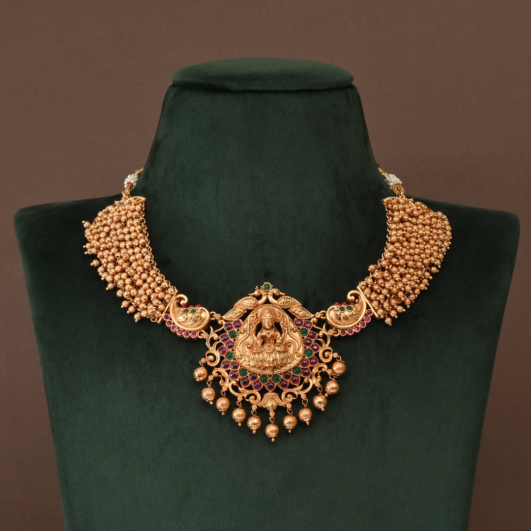 Temple Necklace Set