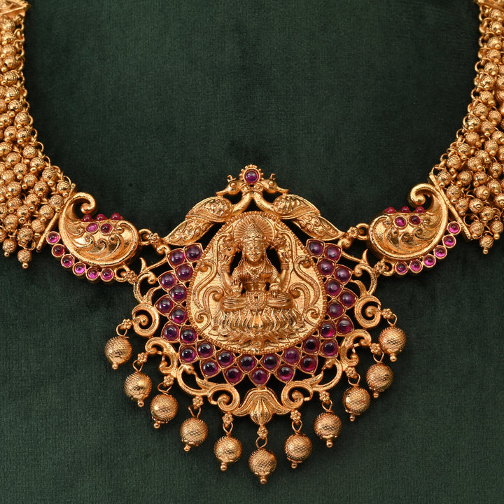 Temple Necklace Set