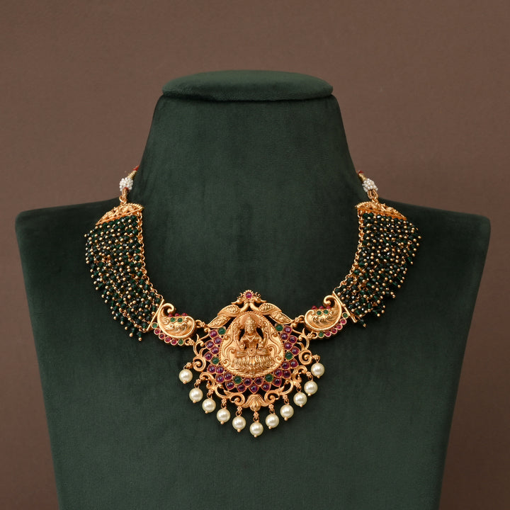 Temple Necklace Set