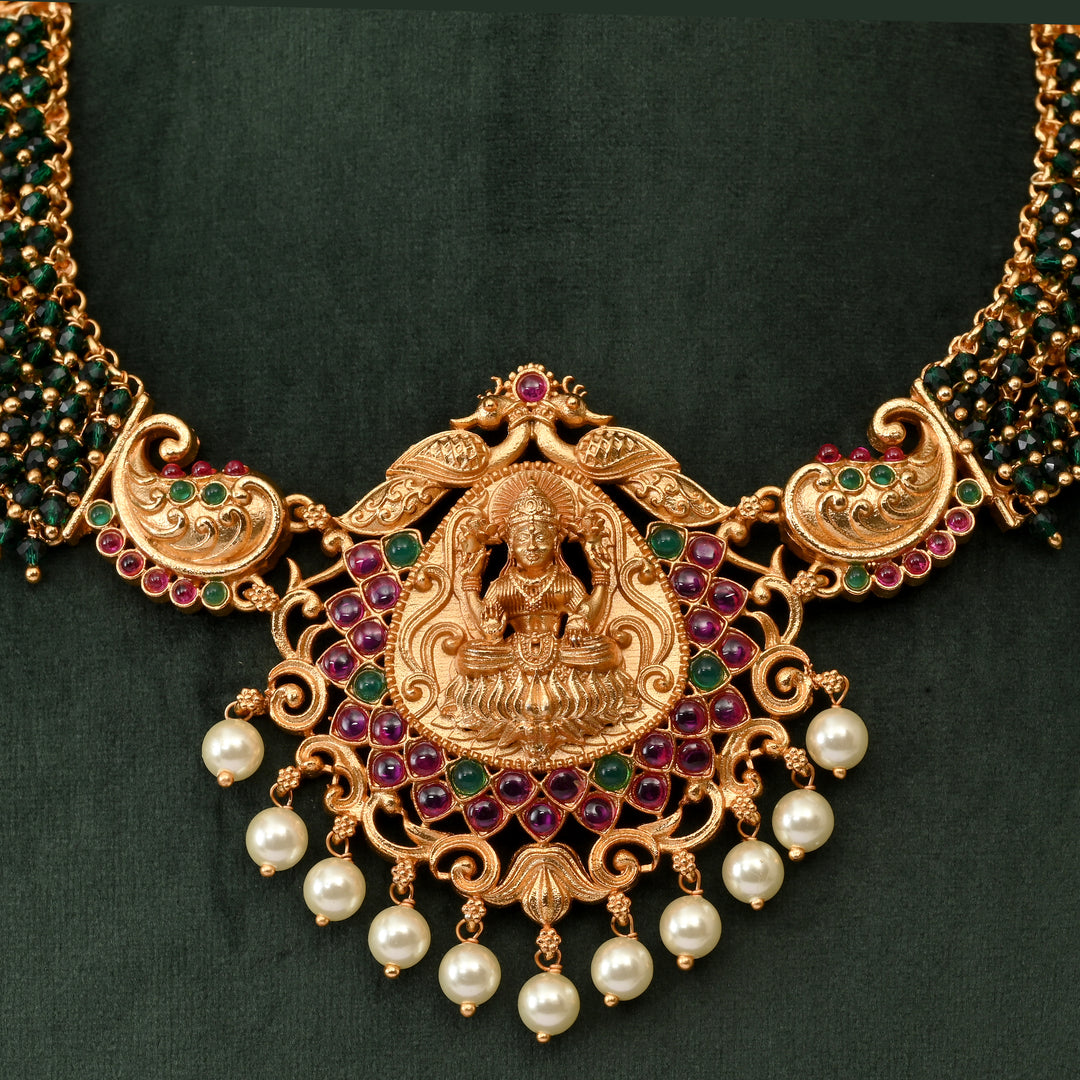 Temple Necklace Set