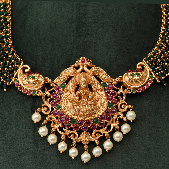 Temple Necklace Set