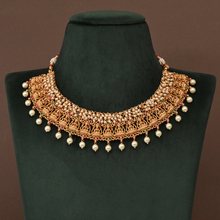 Temple Necklace Set