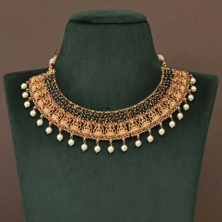 Temple Necklace Set