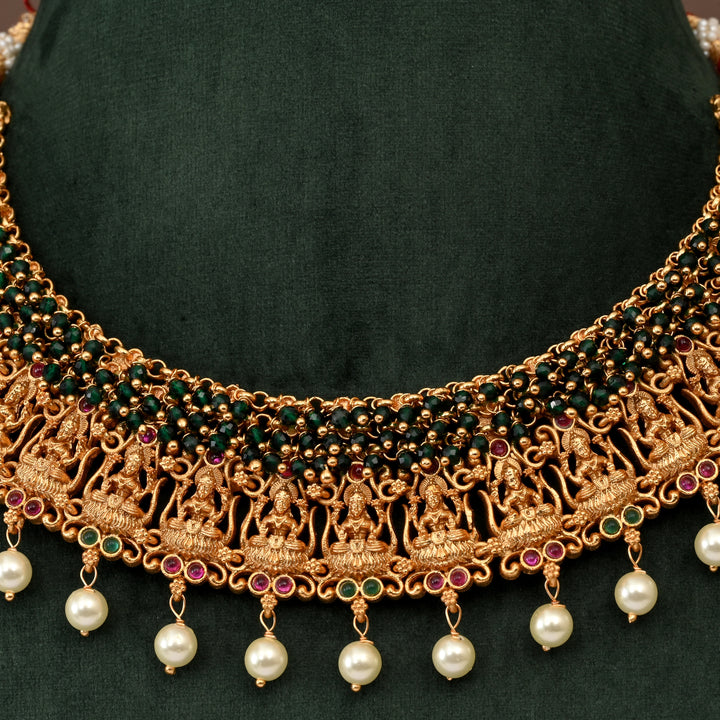 Temple Necklace Set