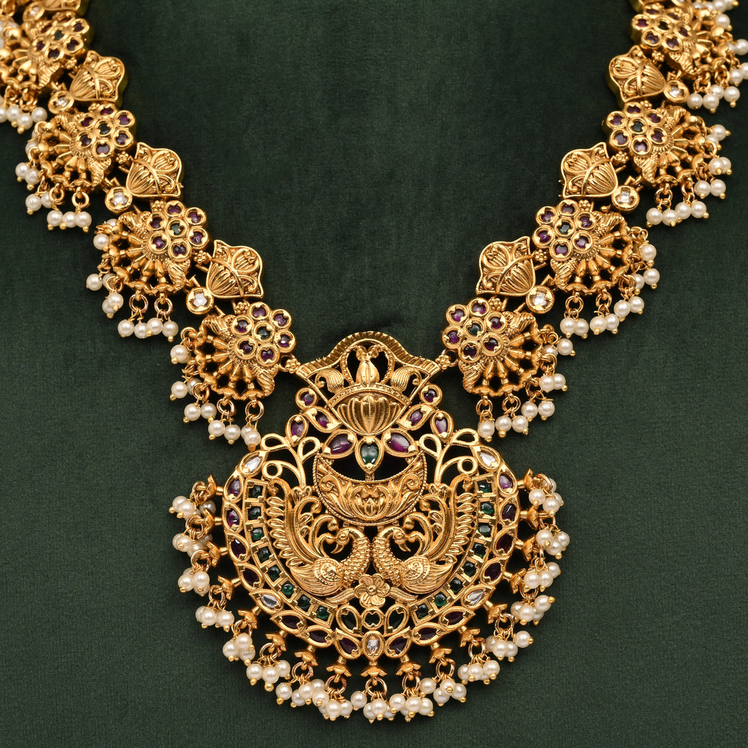 Temple Necklace Set