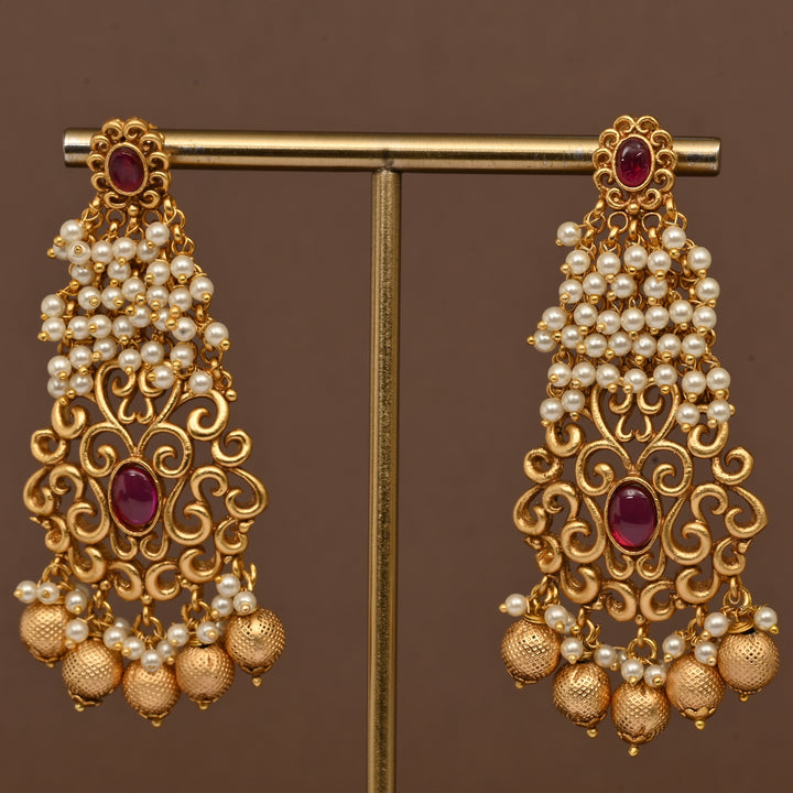 Temple Necklace Set