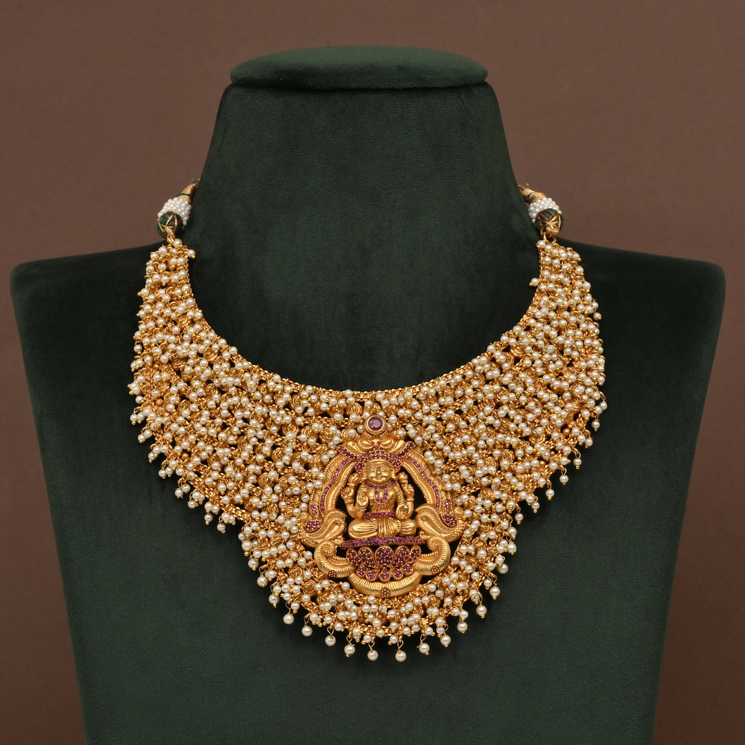 Temple Necklace Set