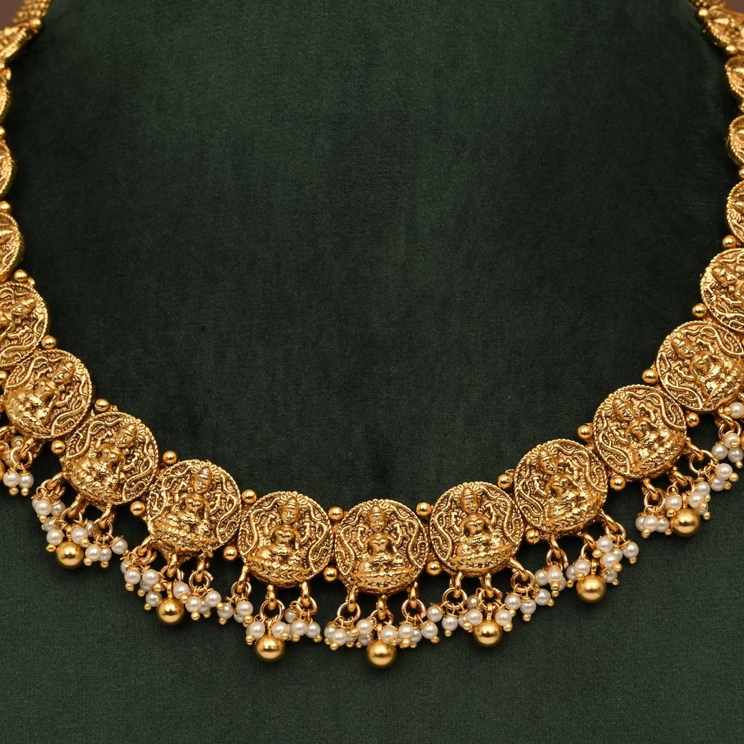 Temple Necklace Set