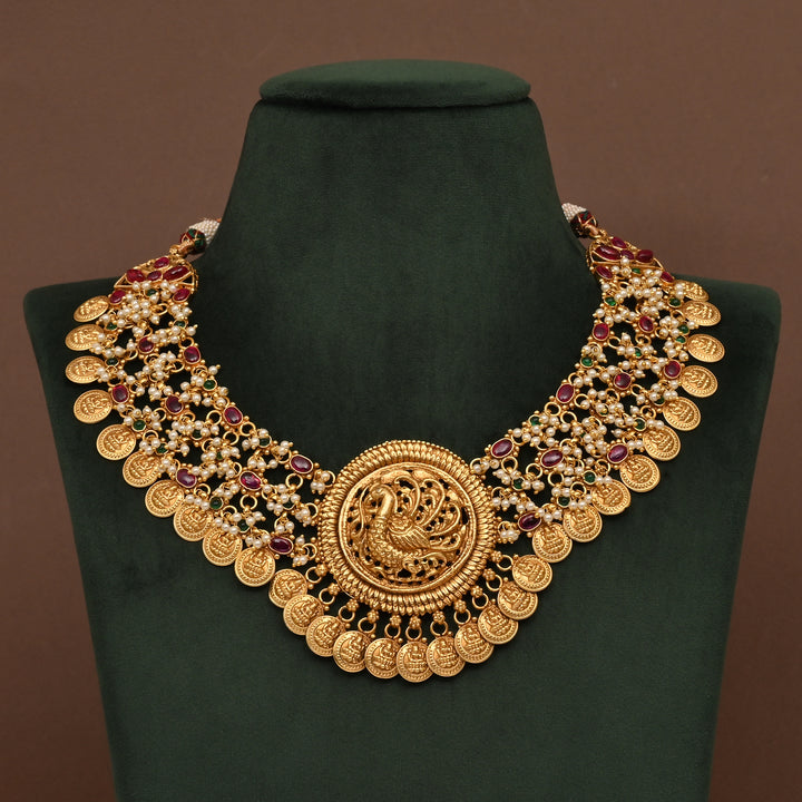 Temple Necklace Set