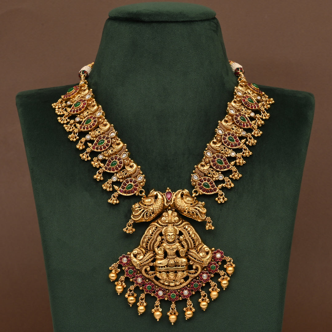 Temple Necklace Set