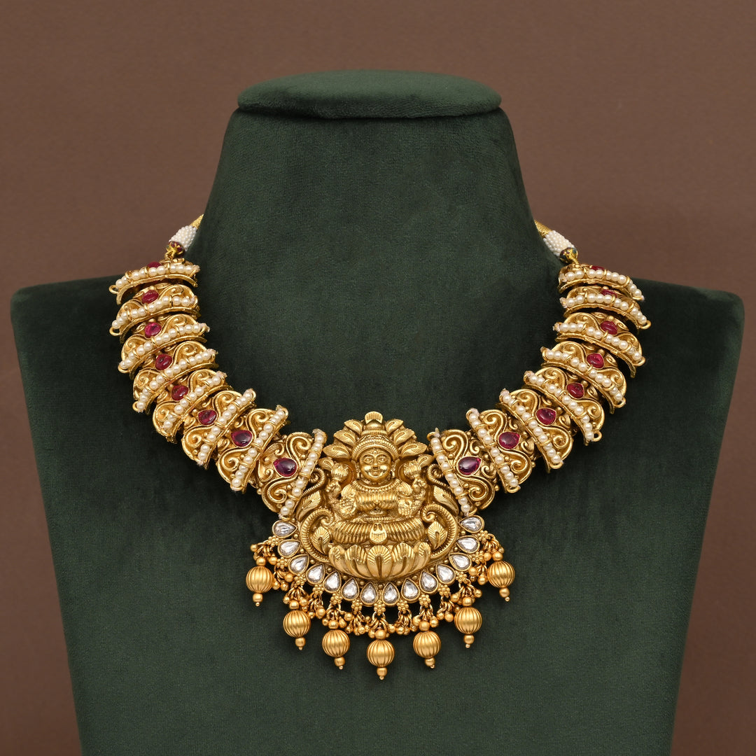 Temple Necklace Set