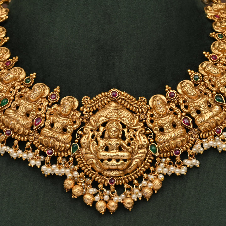 Temple Necklace Set