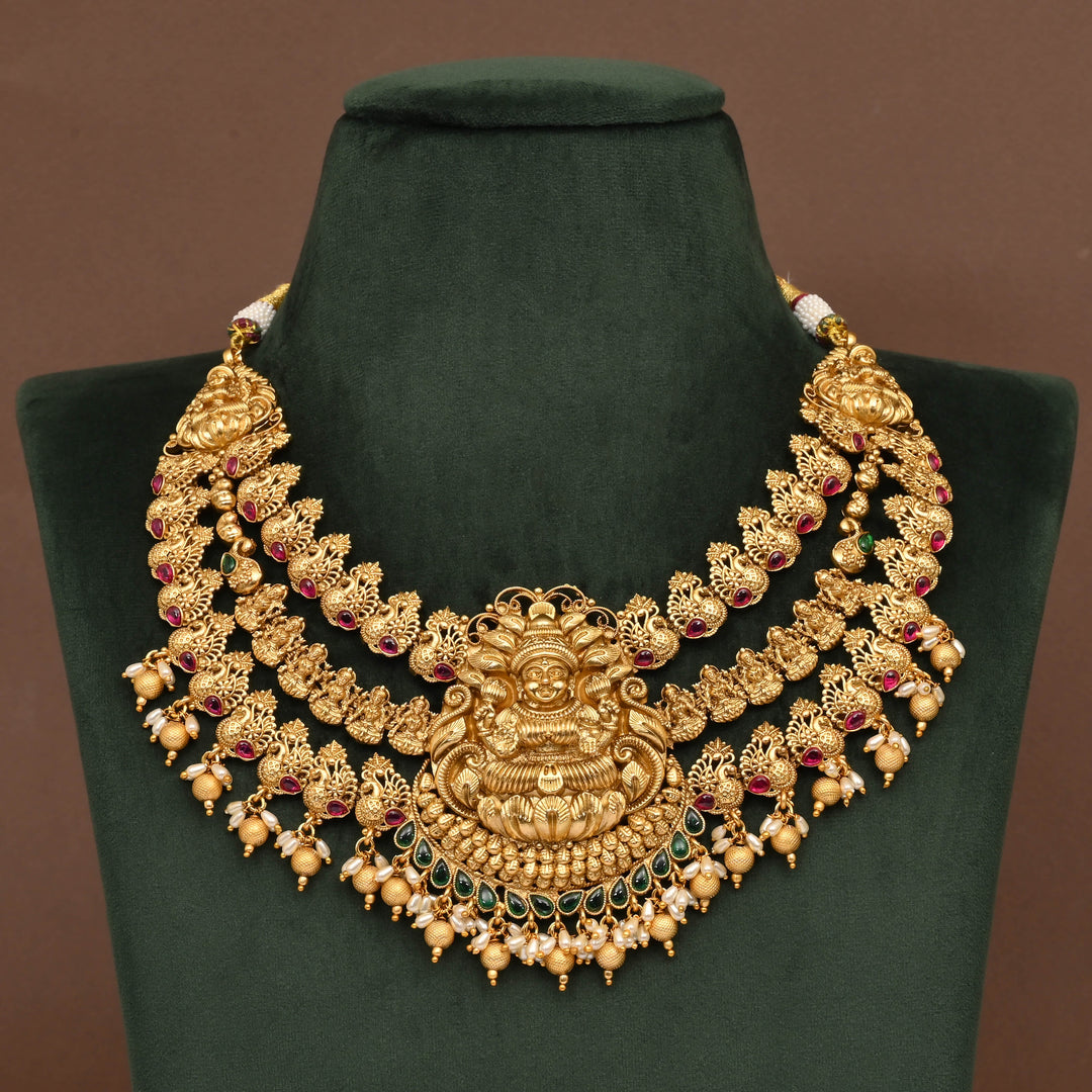 Temple Necklace Set