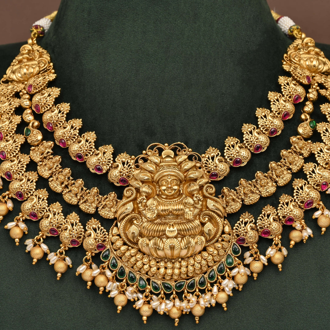 Temple Necklace Set