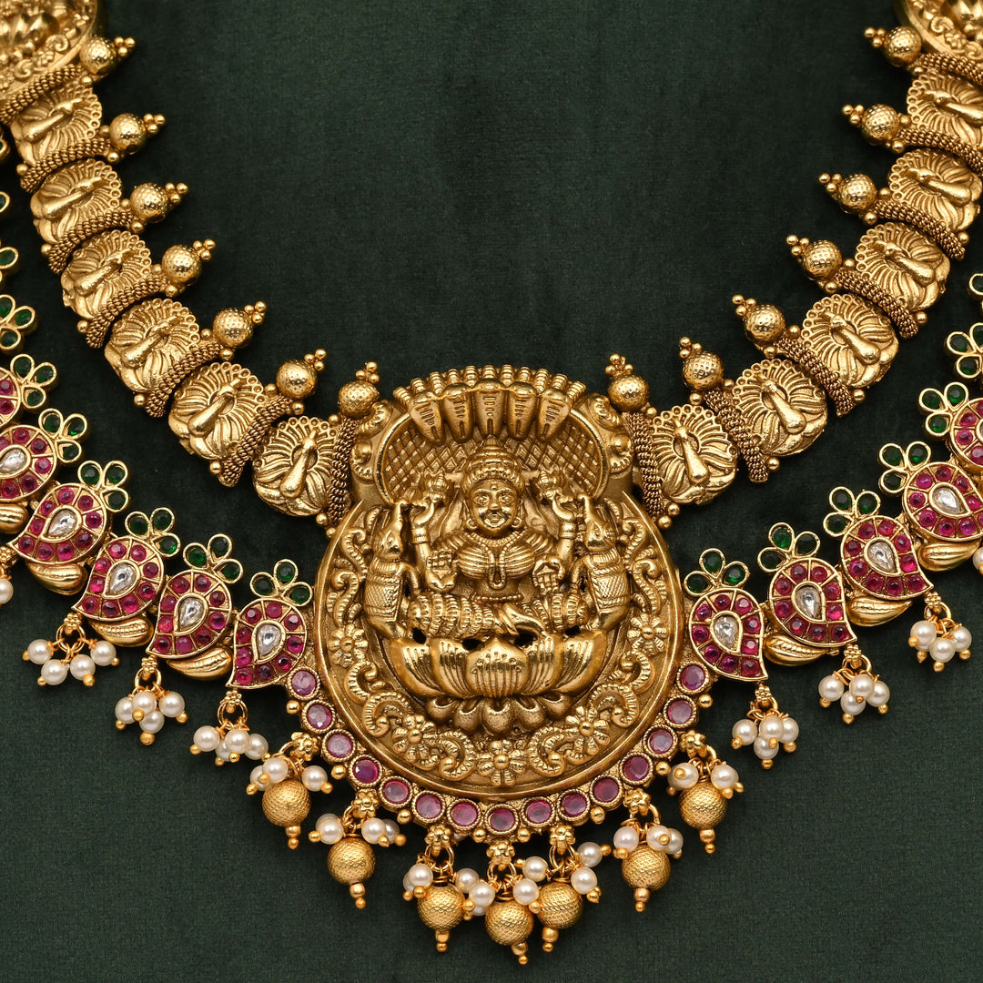 Temple Necklace Set