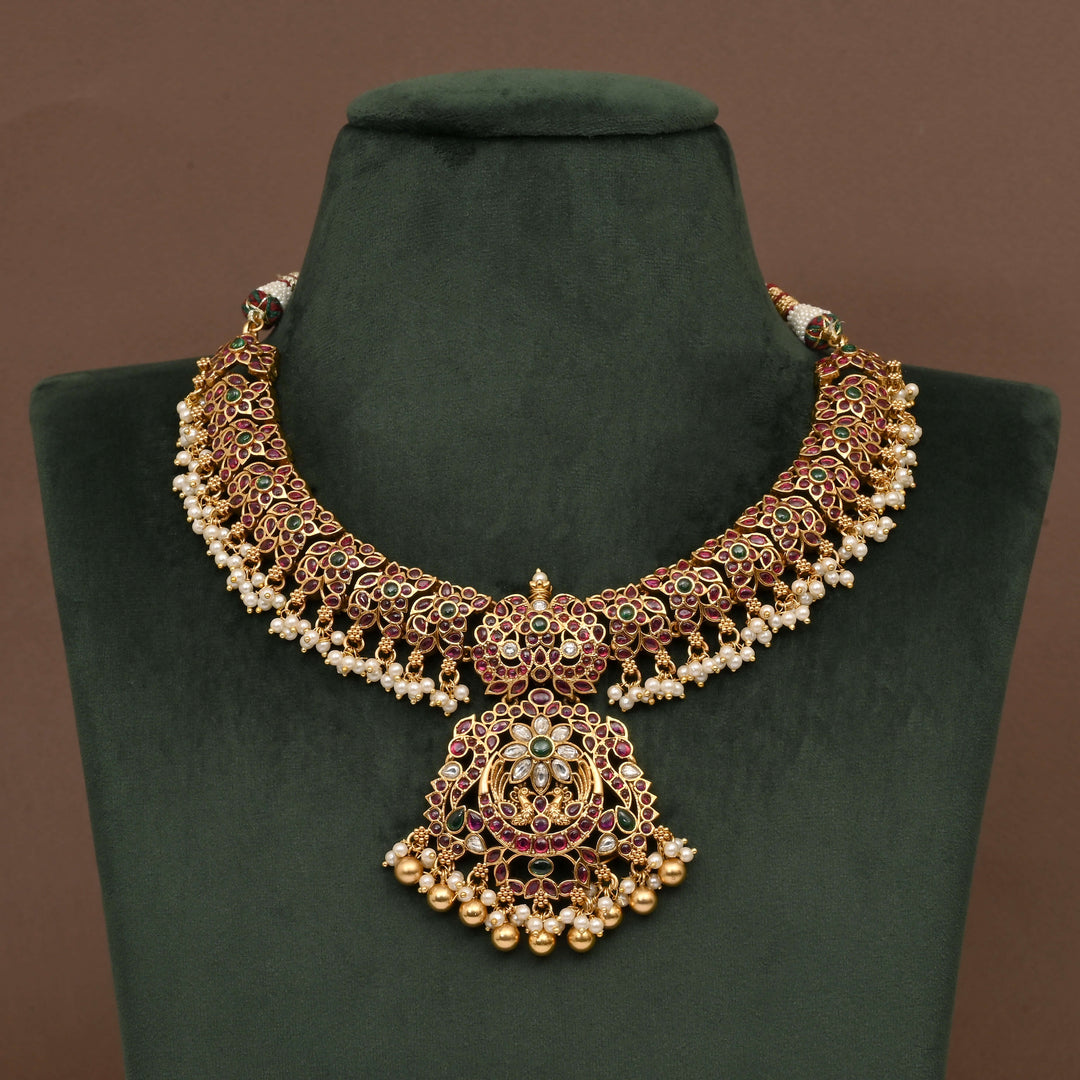 Temple Necklace Set